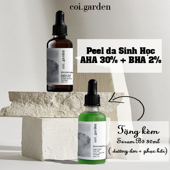 Peel da sinh học AHA 30% + BHA 2% - Peeling sinh học - Peel da tái tạo