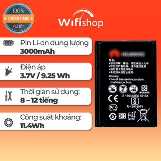 [Chính hãng] Mới 100% - Pin HUAWEI 1500mAh -  3000mAh dành cho phát wifi Huawei E5577,E5787,HW502,...