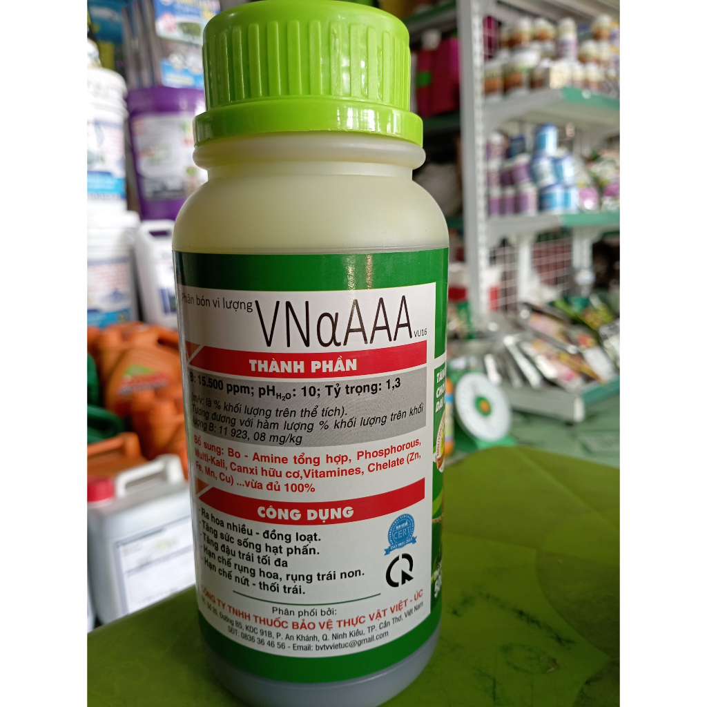 Phân bón kích thích siêu ra hoa đậu trái chống rụng trái non nứt trái BO MỸ 500ML
