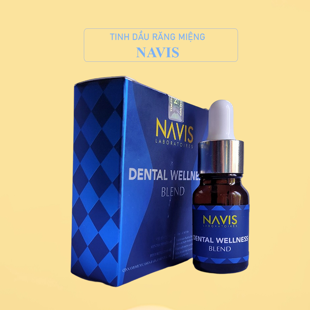 Tinh dầu răng miệng NAVIS DENTAL WELLNESS BLEND chai 10ml [chính hãng]