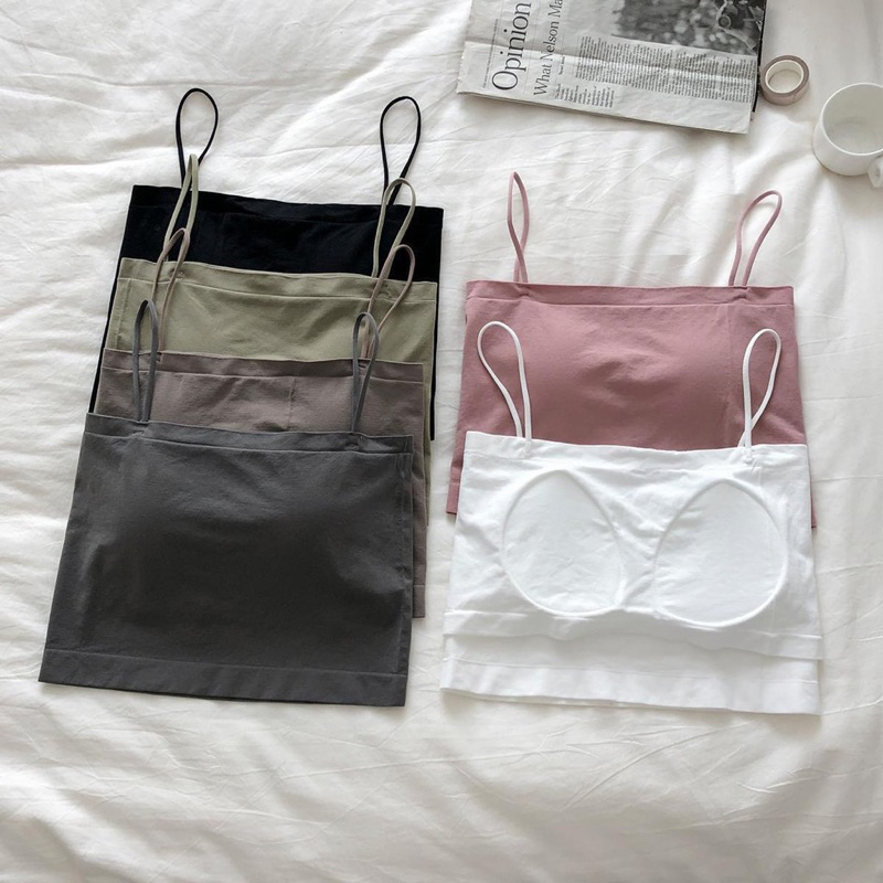 Áo bra trơn dây không gọng có đệm nâng ngực sexy Bracelette nửa người quyến rũ