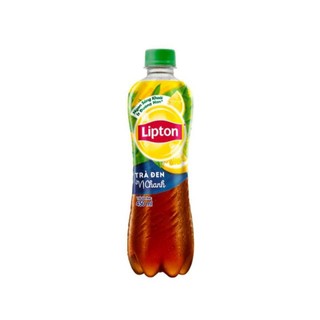 Trà đen Lipton vị chanh chai 455ml