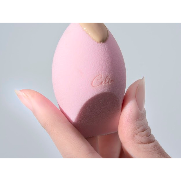 Mút tán kem nền Celin set 2 Chiếc Vát nhọn mẫu mới chính hãng Siêu Mềm Đàn Hồi Cao