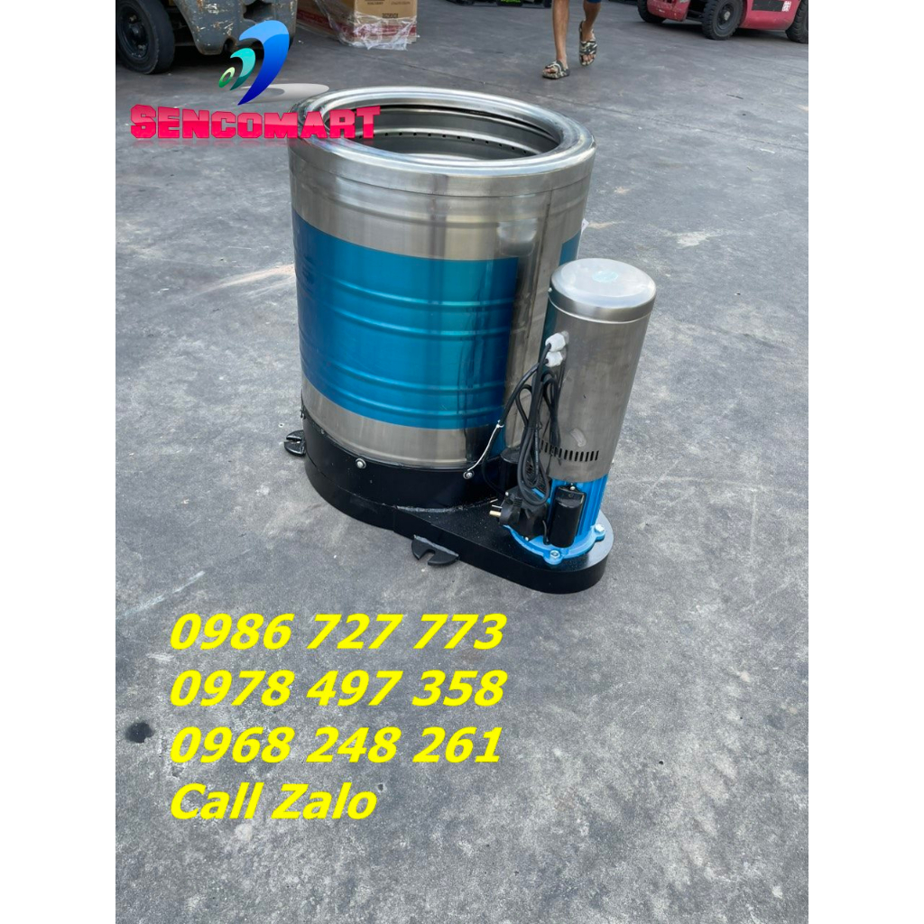 Máy ly tâm vắt nước thực phẩm bằng inox 100%