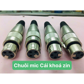 Cặp rắc chuôi mic cái khoá zin