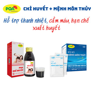 COMBO 1 PQA chỉ huyết + 1 PQA bồi bổ mệnh môn thủy - Hỗ trợ CHẢY MÁU CAM, CHẢY MÁU CHÂN RĂNG