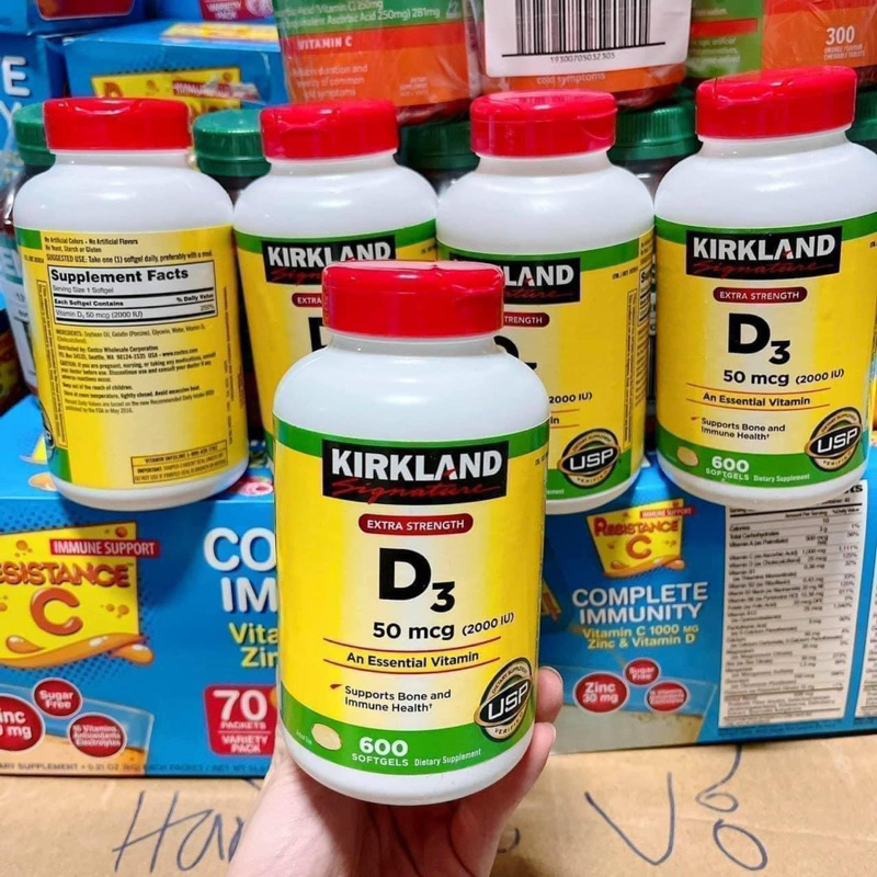 KIRKLAND VITAMIN D3 2000IU