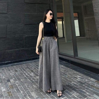 Rập giấy thiết kế là bản vẽ giấy không phải quần áo, Rập set bộ nữ áo tanktop và quần rộng xinh, Rập cắt sẵn