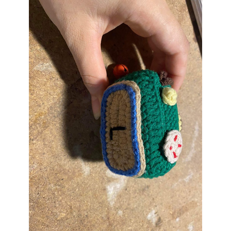 Móc khoá máy ảnh bằng len