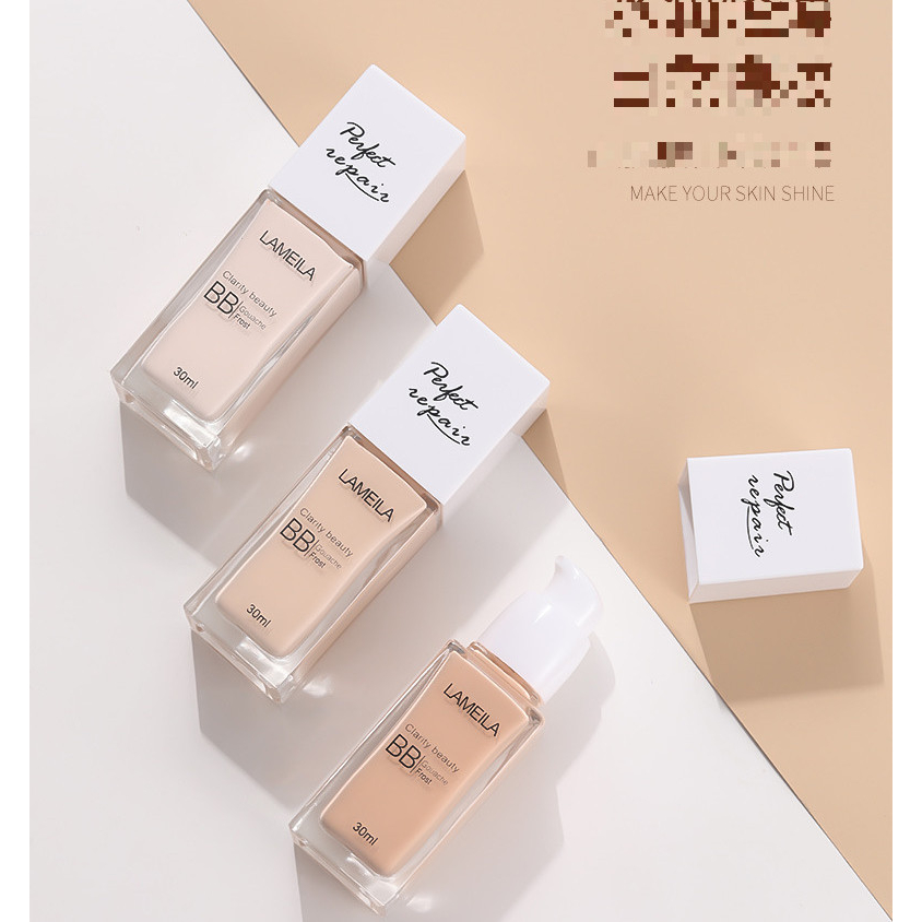 Kem Nền BB cream TRẮNG VUÔNG PERFECT REPAIR Lameila 3019 nội địa