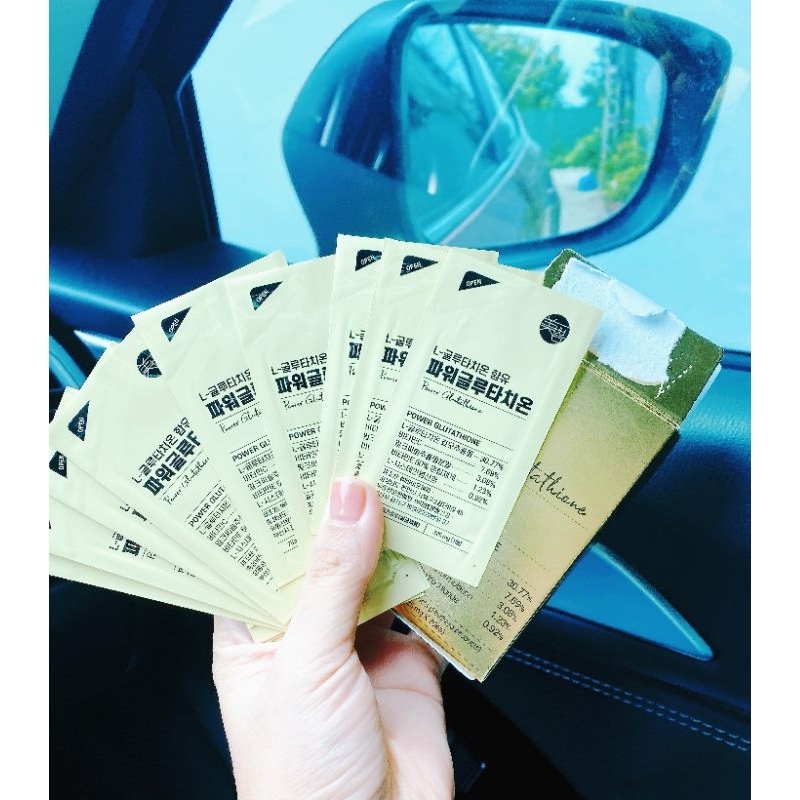 Film Ngậm Trắng Da Power Glutathione L-Glutathion 30 miếng - MP753