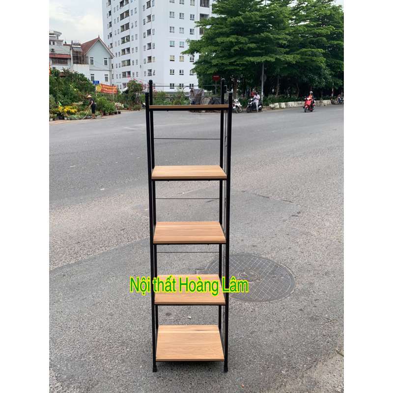 (Ship hoả tốc ) Kệ sách sắt đa năng 5 tầng dài 40cm