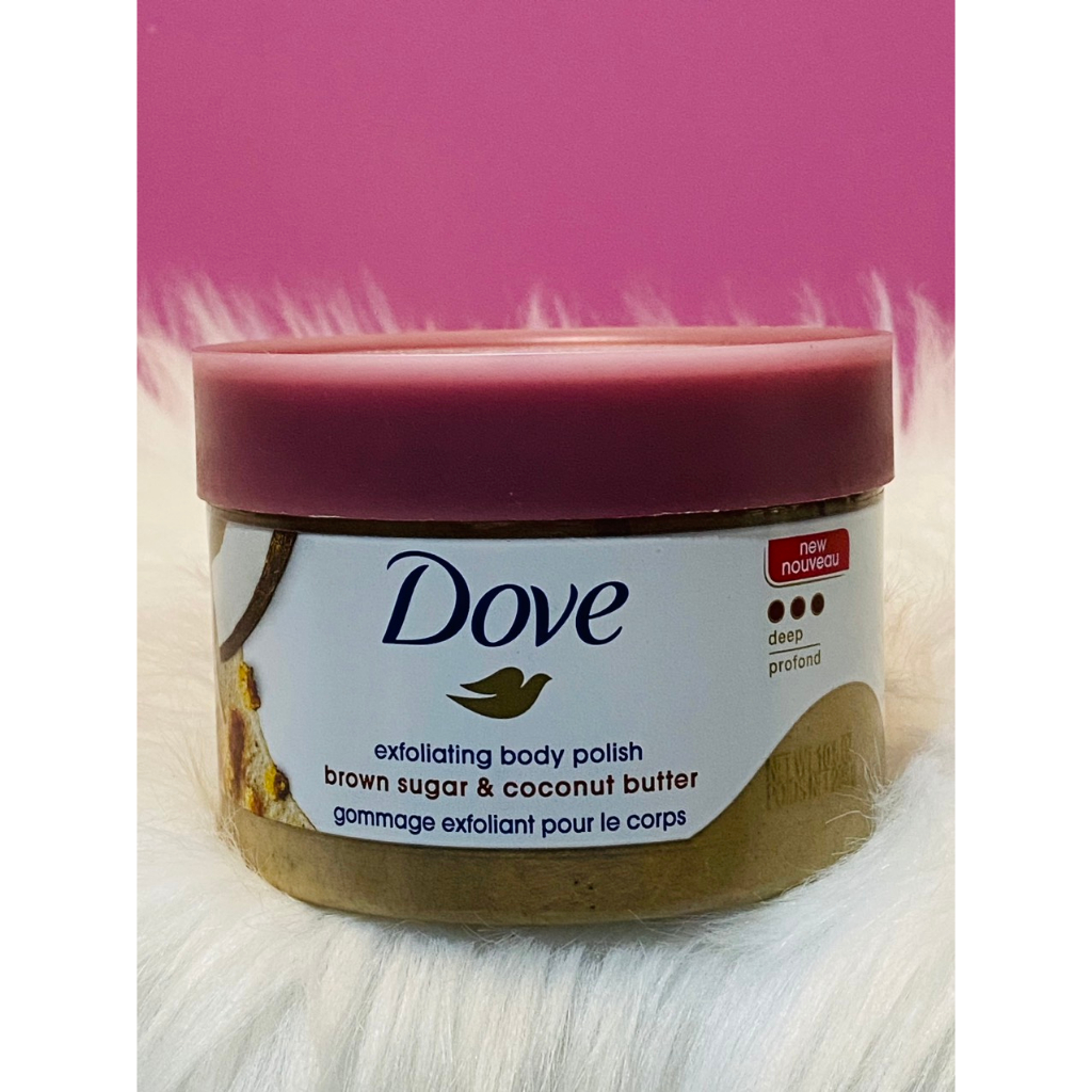 Tẩy Da Chết Dove Exfoliant Deep Body Polish Brown Sugar & Coconut Butter 298gr