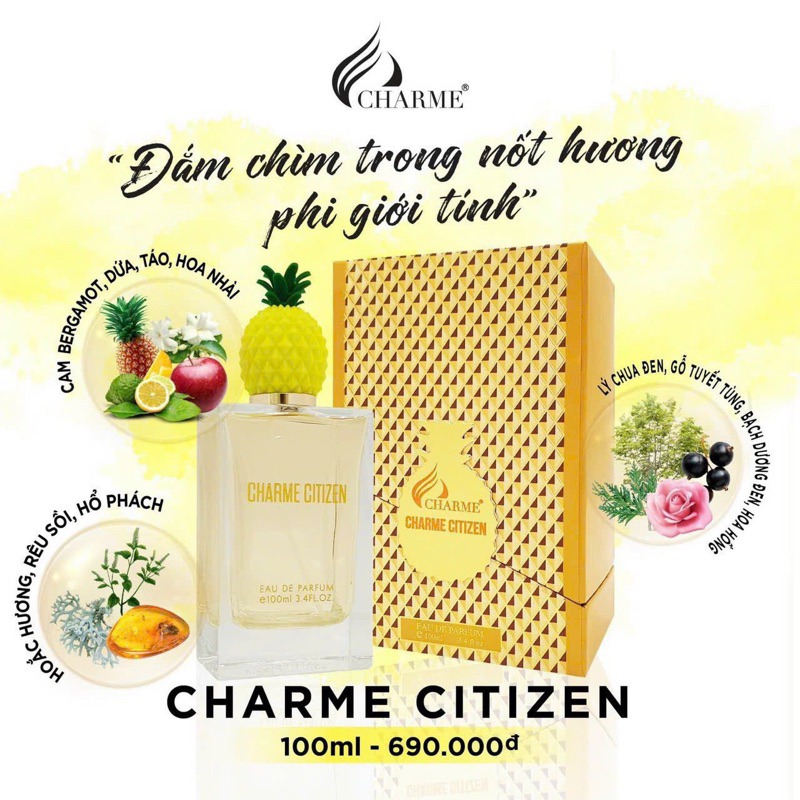 Nước hoa CiTizen tặng son