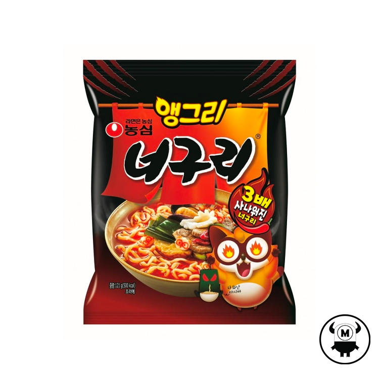 Mì siêu cay hải sản Nongshim Neoguri Hàn Quốc dạng gói 120g