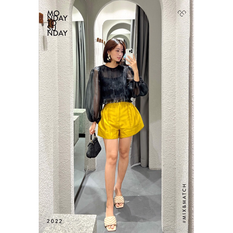 Quần short túi nhíu - Everluxe