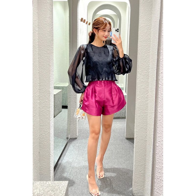 Quần short túi nhíu - Everluxe