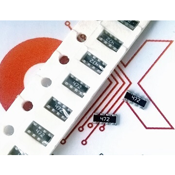 Điện trở băng 0603x4