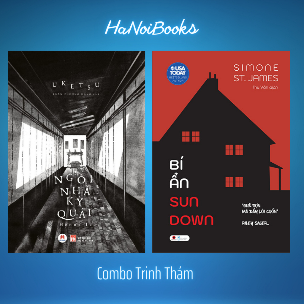 Sách - Combo 2 Cuốn Ngôi Nhà Kỳ Quái + Bí Ẩn Sun Down