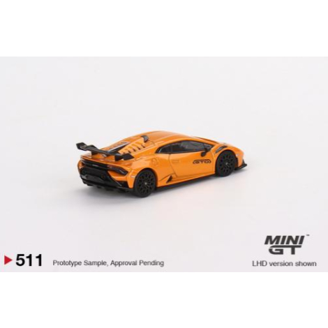 Mô hình ô tô Lamborghini Huracán STO Arancio Borealis 1/64 MiniGT MGT00511