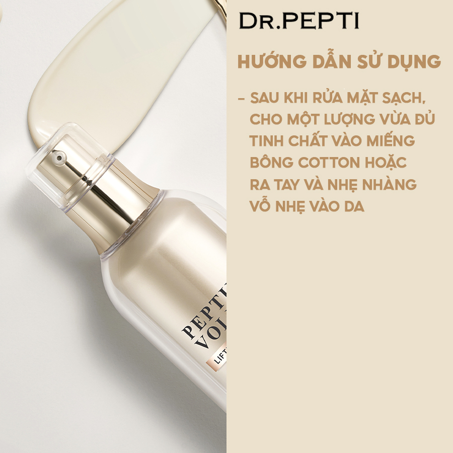 Tinh Chất Chống Lão Hóa Chuyên Sâu, Làm Mờ Vết Nhăn DR.PEPTI Peptide Volume Lifting Pro Essence 30ml/100ml