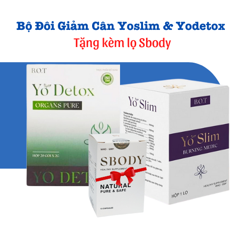 Giảm cân Yo Slim Kèm Yo Detox B.O.T