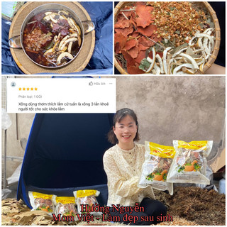 LÁ XÔNG SẢN PHỤ MOMVIET