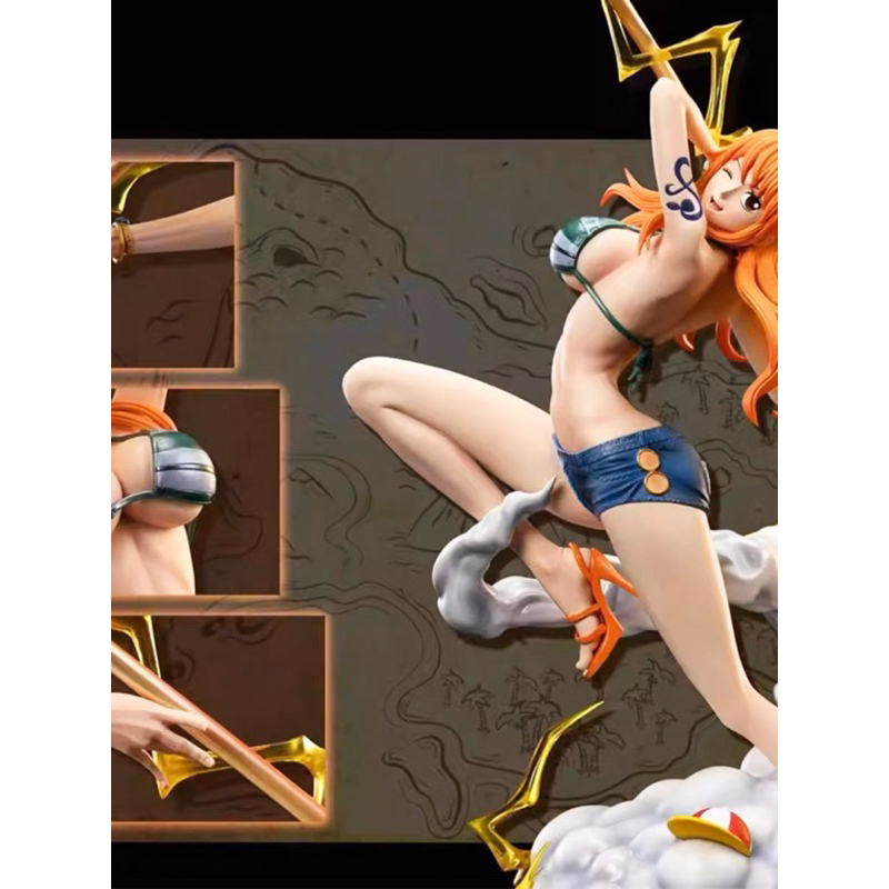 [Ảnh Thật] MÔ HÌNH FIGURE Nami + Zeus bikini sexy (29cm) One Piece - Trùm Figure Giá Rẻ