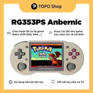 RG353PS Anbernic - Chơi mượt 16 hệ game Retro (PS1,PSP,NDS,N64....)