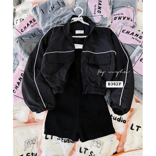 SET THỂ THAO ĐEN 3 MÓN SHORT