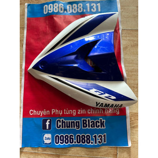 Mặt Nạ ex135 xanh gp 2014 Tháo xe mới cả tem như ảnh zin chính hãng yamaha
