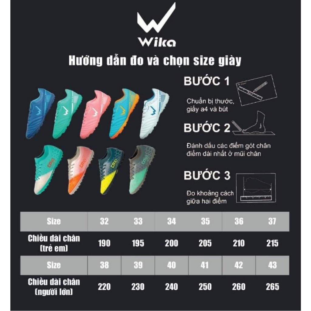 Giày bóng đá Wika Galaxy Light