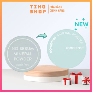 Mẫu Mới Phấn phủ kiềm dầu dạng bột Innisfree No sebum Mineral Powder 5g