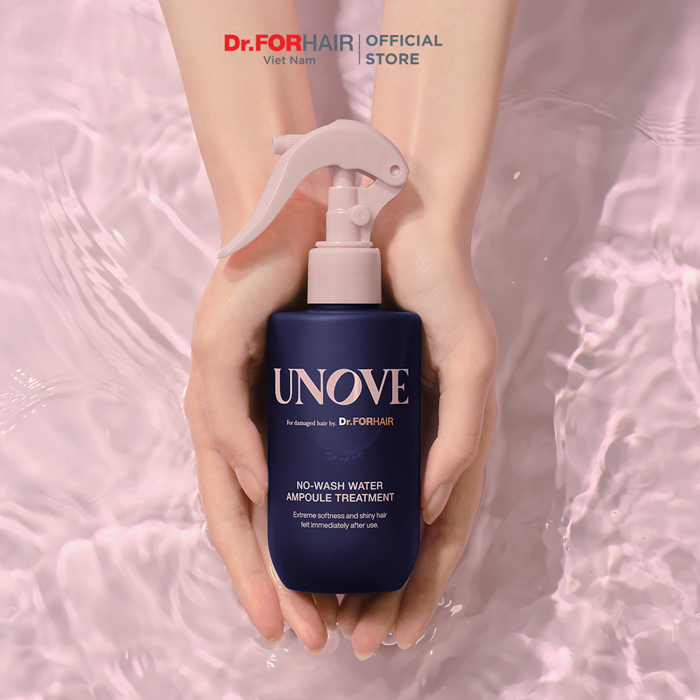 Tinh chất xịt dưỡng phục hồi tóc Dr.FORHAIR UNOVE No-Wash Ampoule Treatment 200ml