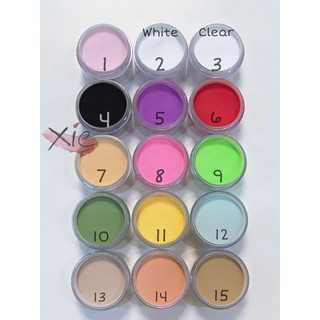 BỘT MỸ LÀM MÓNG 3 IN 1 ĐẮP / NHÚNG / LÀM HOA - Bột nail Mỹ 3in1 không pha, dễ đắp, rất mịn (30gr) 🌈🫧