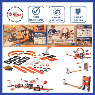 Bộ đường ray đua Hot Wheels Construction Crash Kit DWW96.