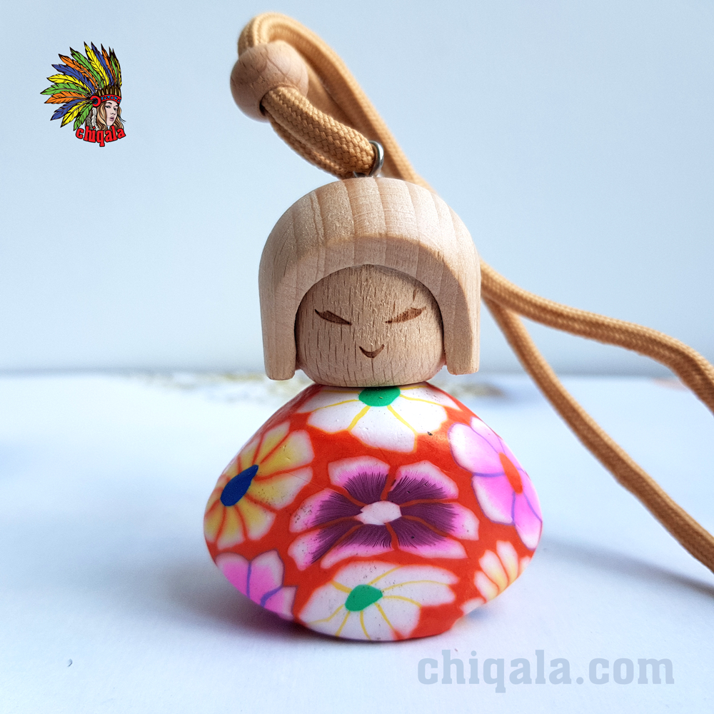 Tinh dầu treo xe để bàn siêu cute CHIQALA 08 ml | Thiên nhiên nguyên chất 100% | Kiểm định quốc tế | Chai bầu dục