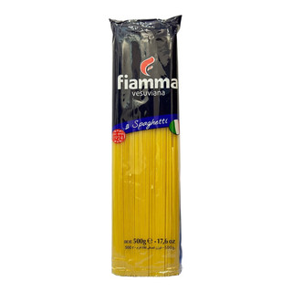 Mỳ Ý Spaghetti số 3 Fiamma 500g - Mì sợi tròn dài