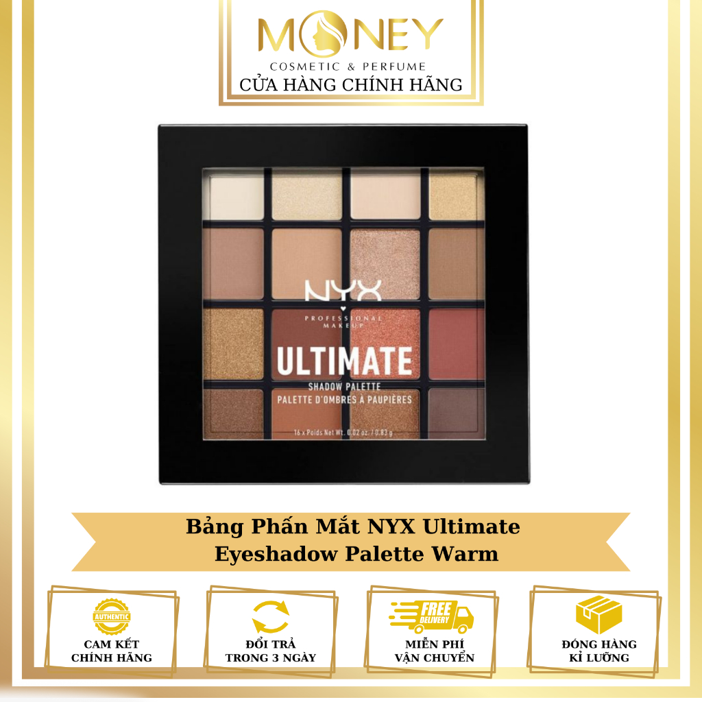 Bảng mắt NYX WARM NEUTRALS ULTIMATE