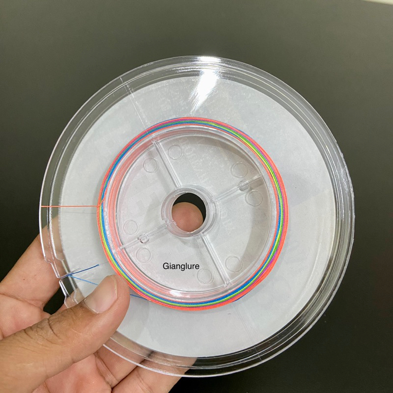 Dây pe câu lure x8 , dây dù 7 màu Raleigh