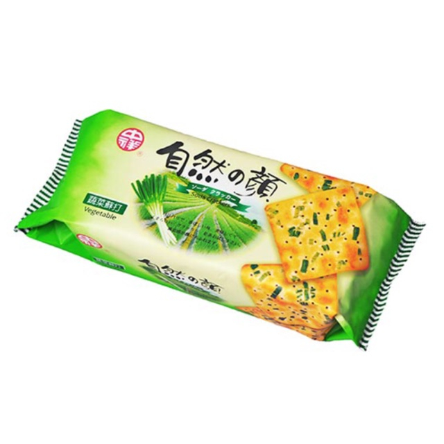 Bánh quy hành lá Chung Hsiang Đài Loan 140g