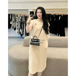 váy polo cổ sen