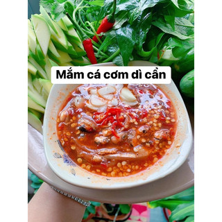 Mắm cá cơm dì cẩn loại đặc biệt-chính hiệu dì cẩn-hủ 500g