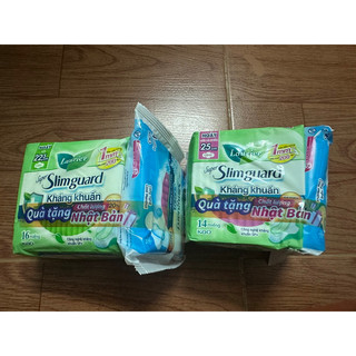 [Tặng kèm 4 miếng] Băng vệ sinh Laurier Slimguard siêu mỏng 1mm cao cấp gói lớn