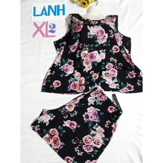 Bộ lanh tole quần đùi size to 65ký-80 ký