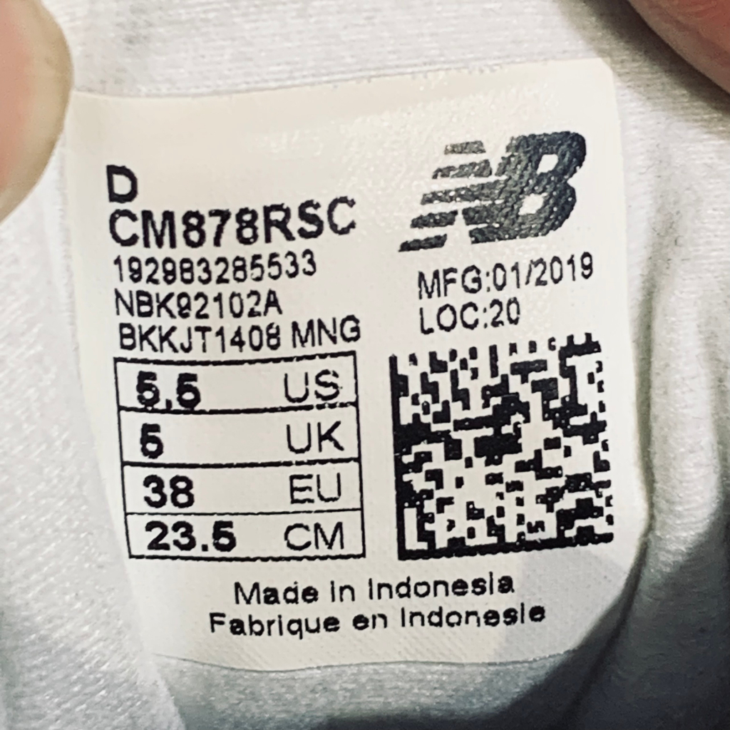 Giày 2hand New Balance 878 'White Yellow Black Grey' Sneakers 6146