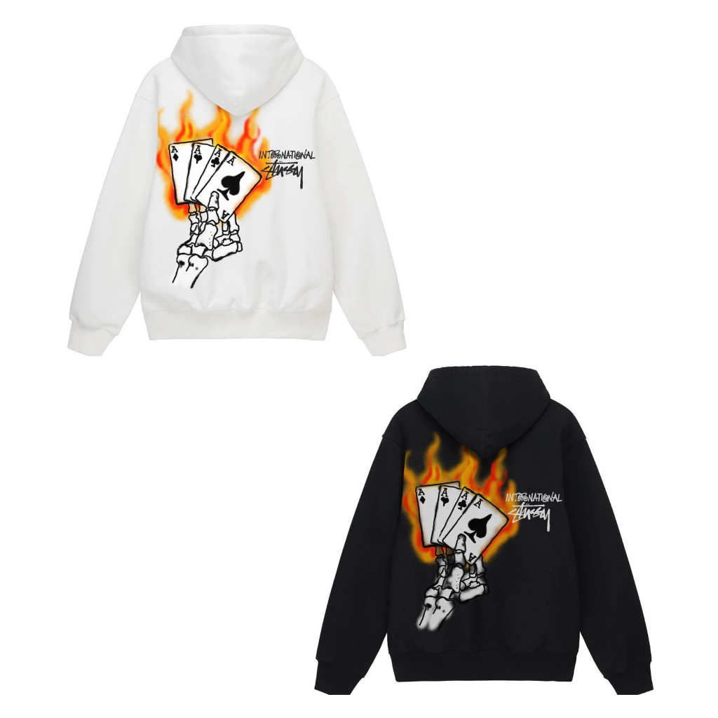 Áo khoác có khoá STUSSY READ EM ‘N’ WEEP