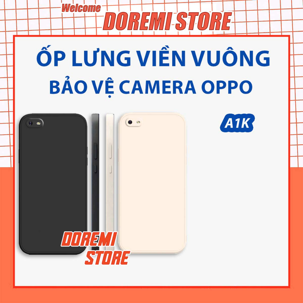 Ốp lưng Oppo A1k TPU mềm bảo vệ camera, ốp lưng siêu rẻ silicon
