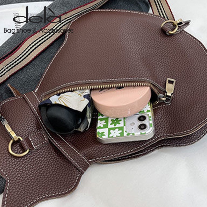 Túi xách nữ, túi đeo vai đeo chéo hình mèo độc lạ cá tính