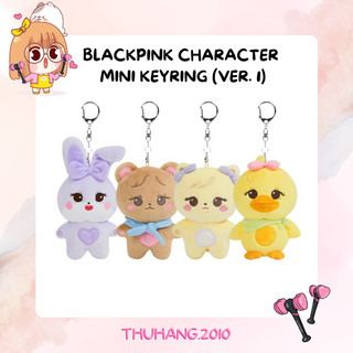 Móc khoá blackpink character mini keyring - hàng chính hãng yg